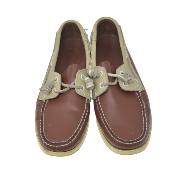 *SEBAGO Dockside Sz 11M Brown Leather Comfort Shoe main image 5